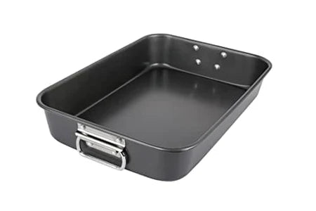 Deep Roasting Tin with Rack – Non-Stick Oven Roasting Pan for Chicken, Meat & Vegetables