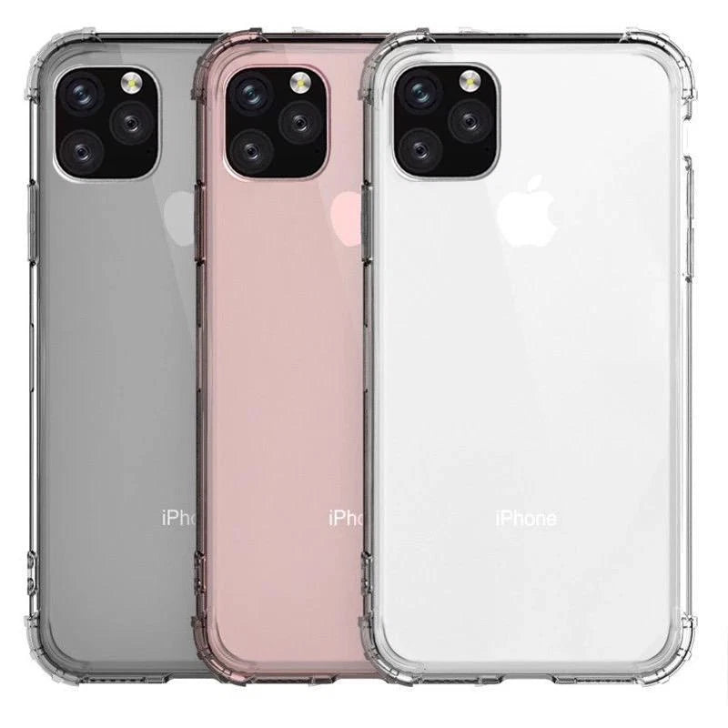 Transparent Anti-Shock Clear Case for iPhone