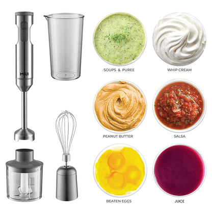 MIUI 1000W 4-in-1 Hand Immersion Blender