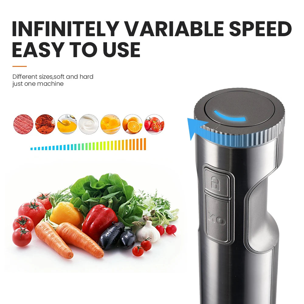 MIUI 1000W 4-in-1 Hand Immersion Blender