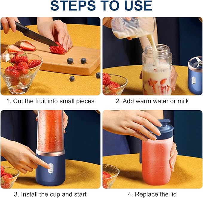 Portable USB Fruit Juicer Blender