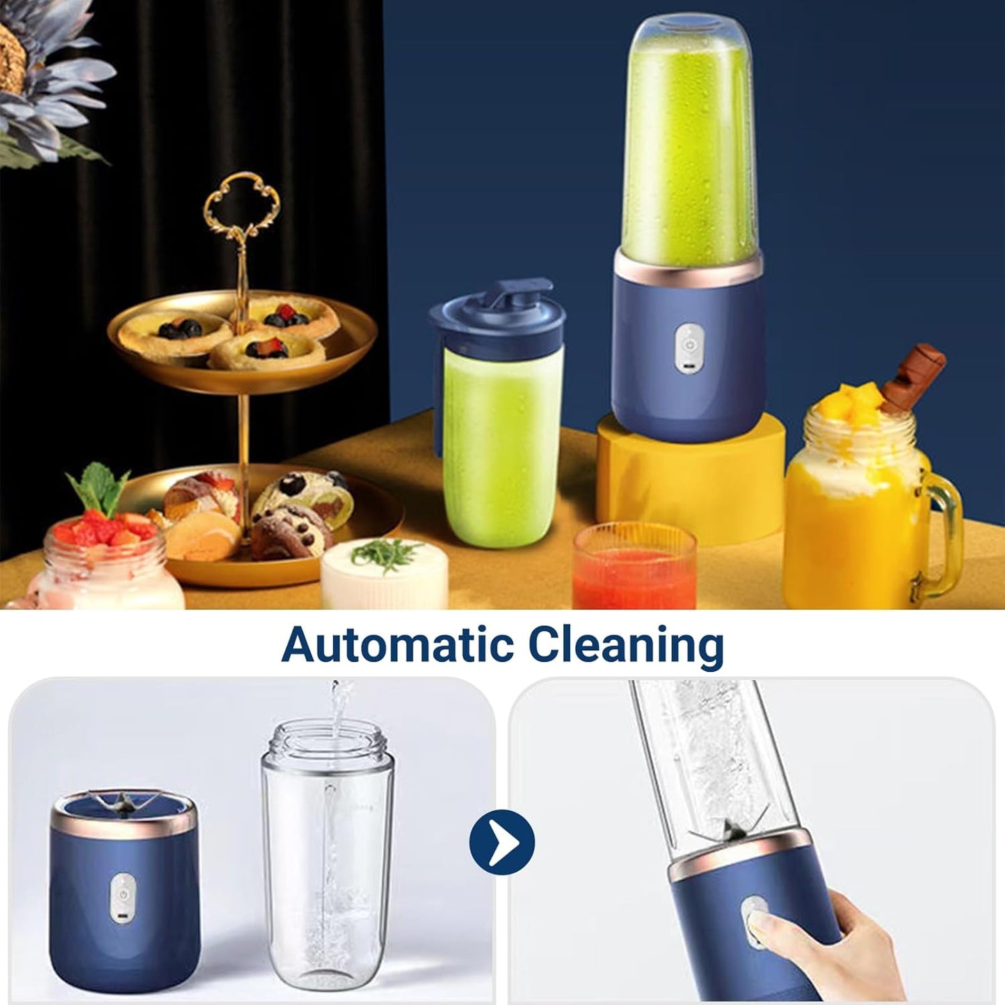 Portable USB Fruit Juicer Blender