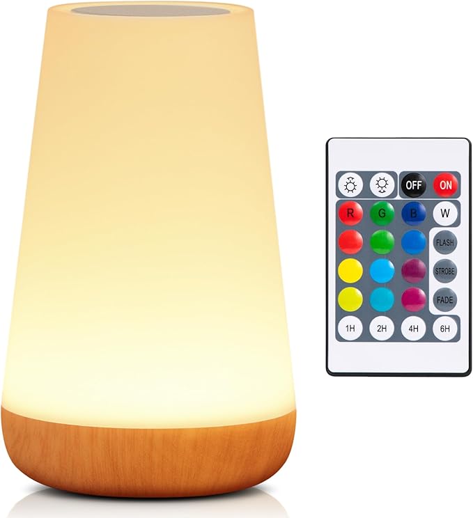 RGB Night Light | USB Rechargeable | Remote Control