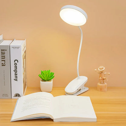 Clip-On LED Table Lamp | Study Lamp with 3 Modes