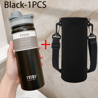 TYESO Stainless Steel Vaccum Flask Thermos | Travel Mug