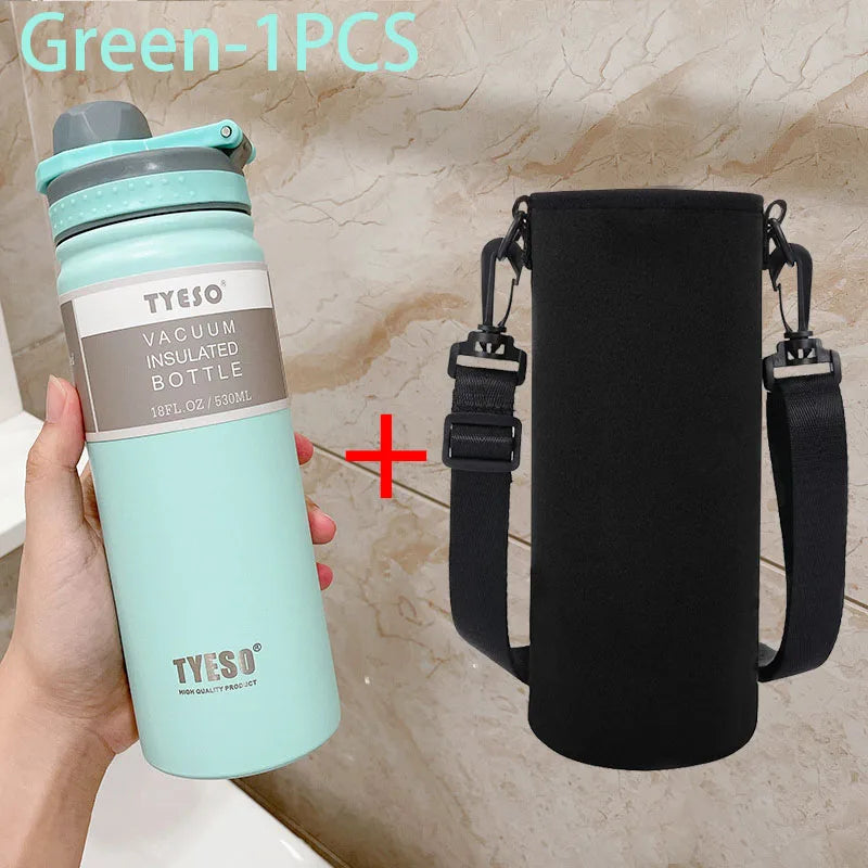 TYESO Stainless Steel Vaccum Flask Thermos | Travel Mug