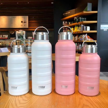 TYESO Large Capacity Stainless Steel Thermal Bottles