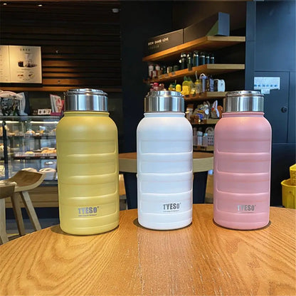 TYESO Large Capacity Stainless Steel Thermal Bottles