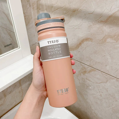 TYESO Stainless Steel Vaccum Flask Thermos | Travel Mug