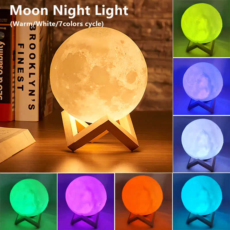 LED Moon Light | Bedroom Decor