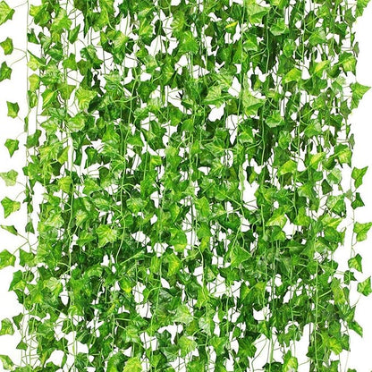 Artificial Ivy Garland | Fake Vines | Home & Wedding Decor | 6pcs