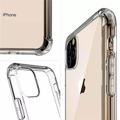Transparent Anti-Shock Clear Case for iPhone